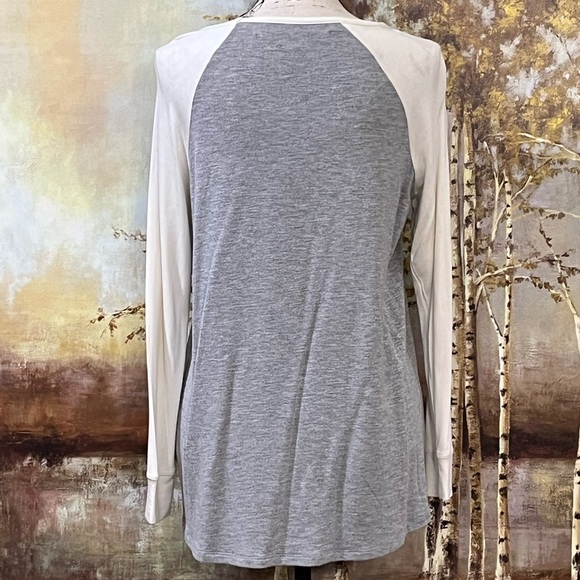 NWOT KENZIE Gorgeous Rhinestone Embellished High/Low Top - Picture 5 of 10